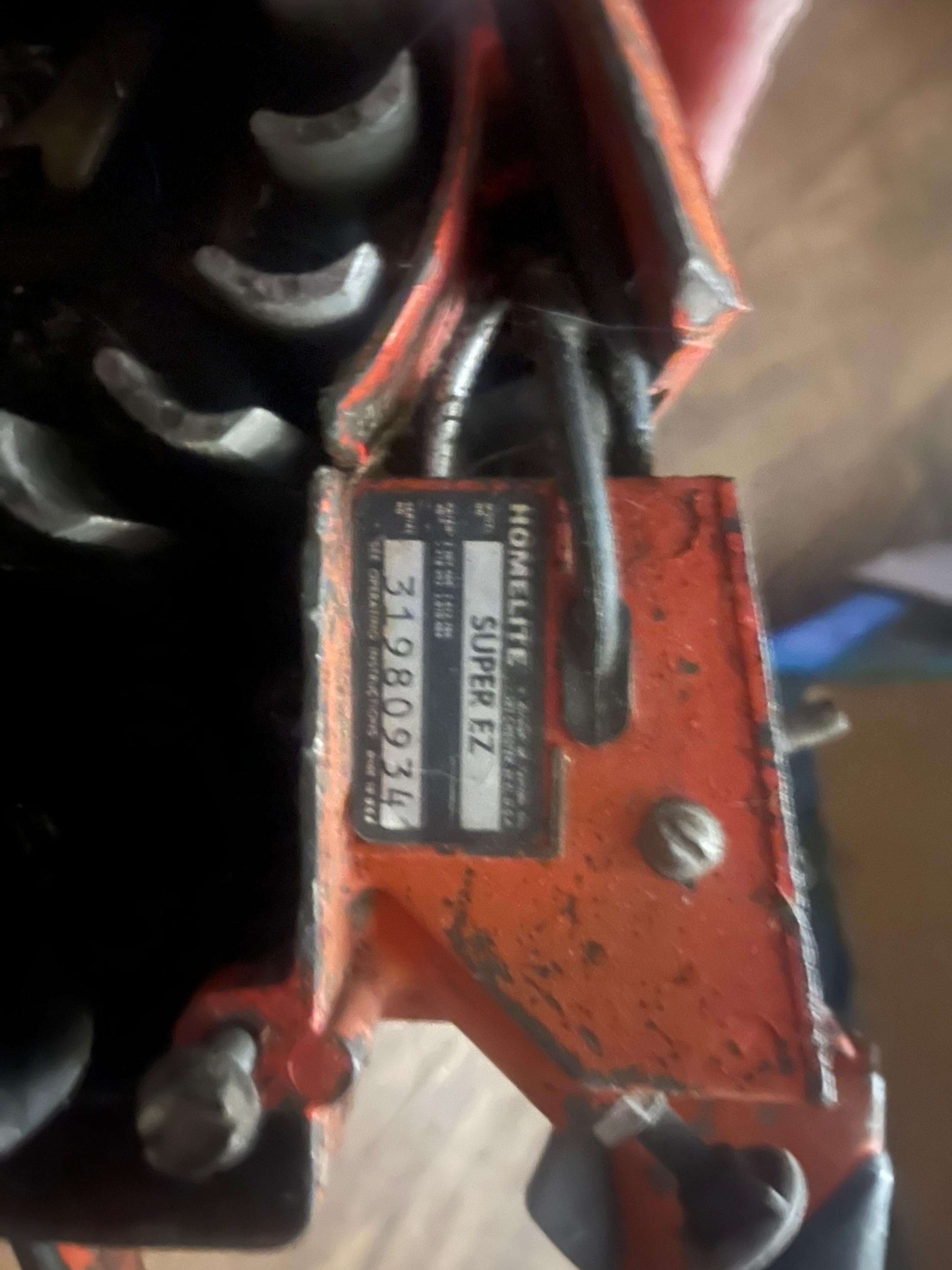 Homelite chainsaw