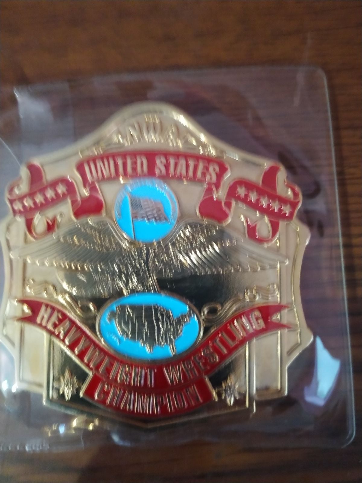 Wrestling belt coin