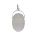 Vintage Sterling Silver 925 Black Agate Pendant