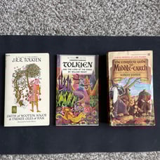 Tolkien Book Lot of 3 Vintage Paperbacks - 1st edition/1st editions
