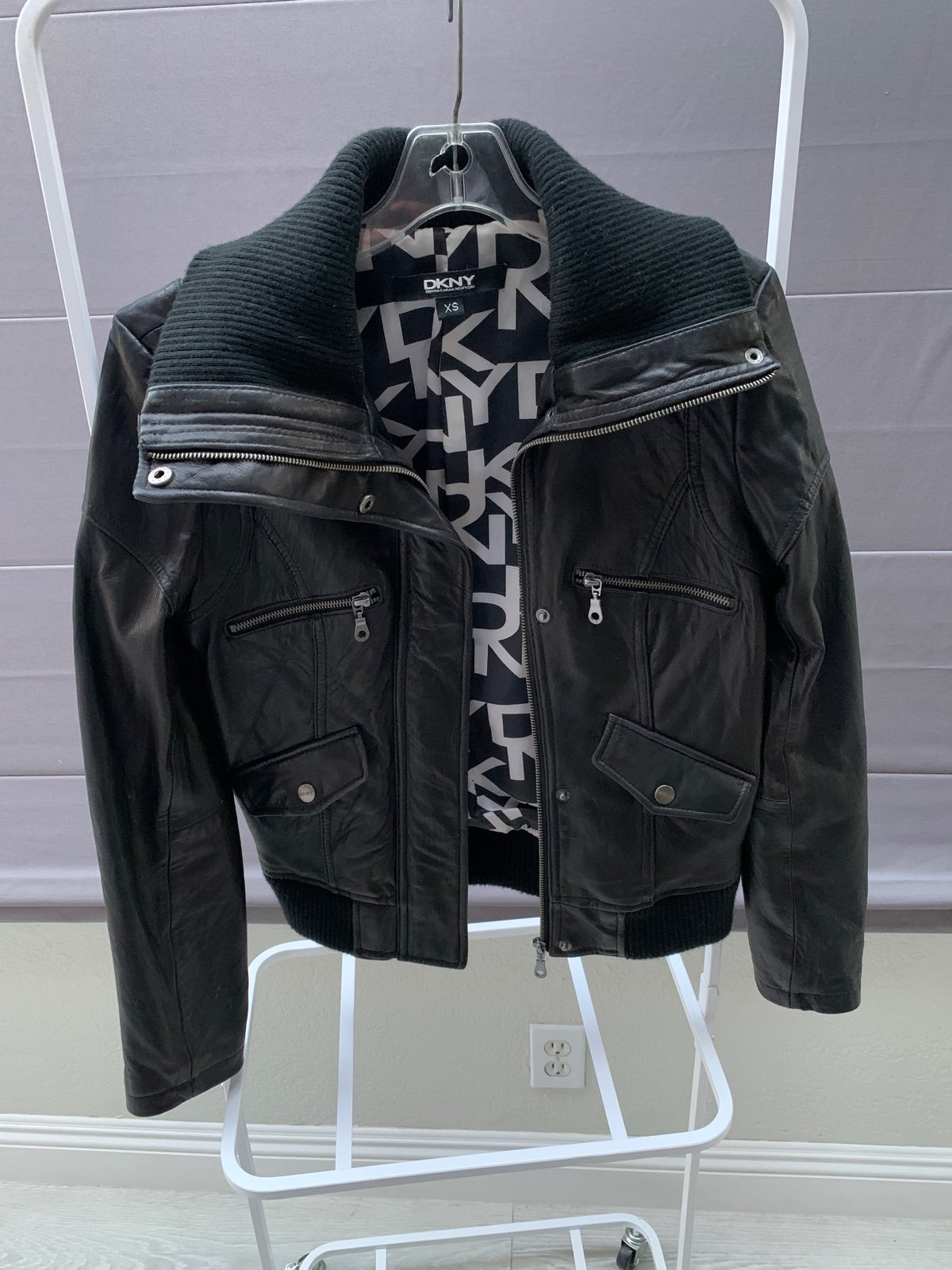 DKNY Leather Jacket