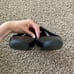 Crocs Sienna Shiny Comfort Slip On Breathable Flats in Black Size 6