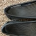 Crocs Sienna Shiny Comfort Slip On Breathable Flats in Black Size 6