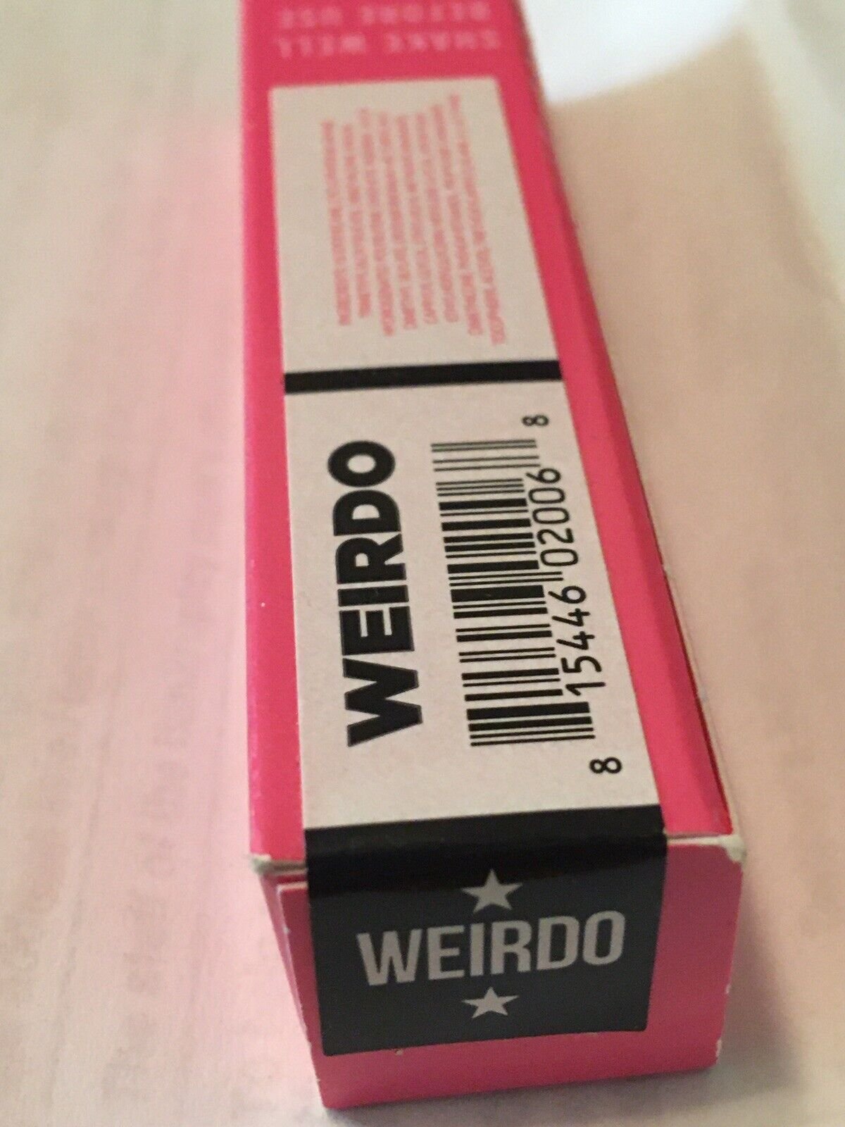 Jeffree Star Velour Liquid Weirdo Halloween Black Goth Lipstick Makeup movie