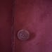 Coaco New York womens burgundy coat faux fur lined trim size S.