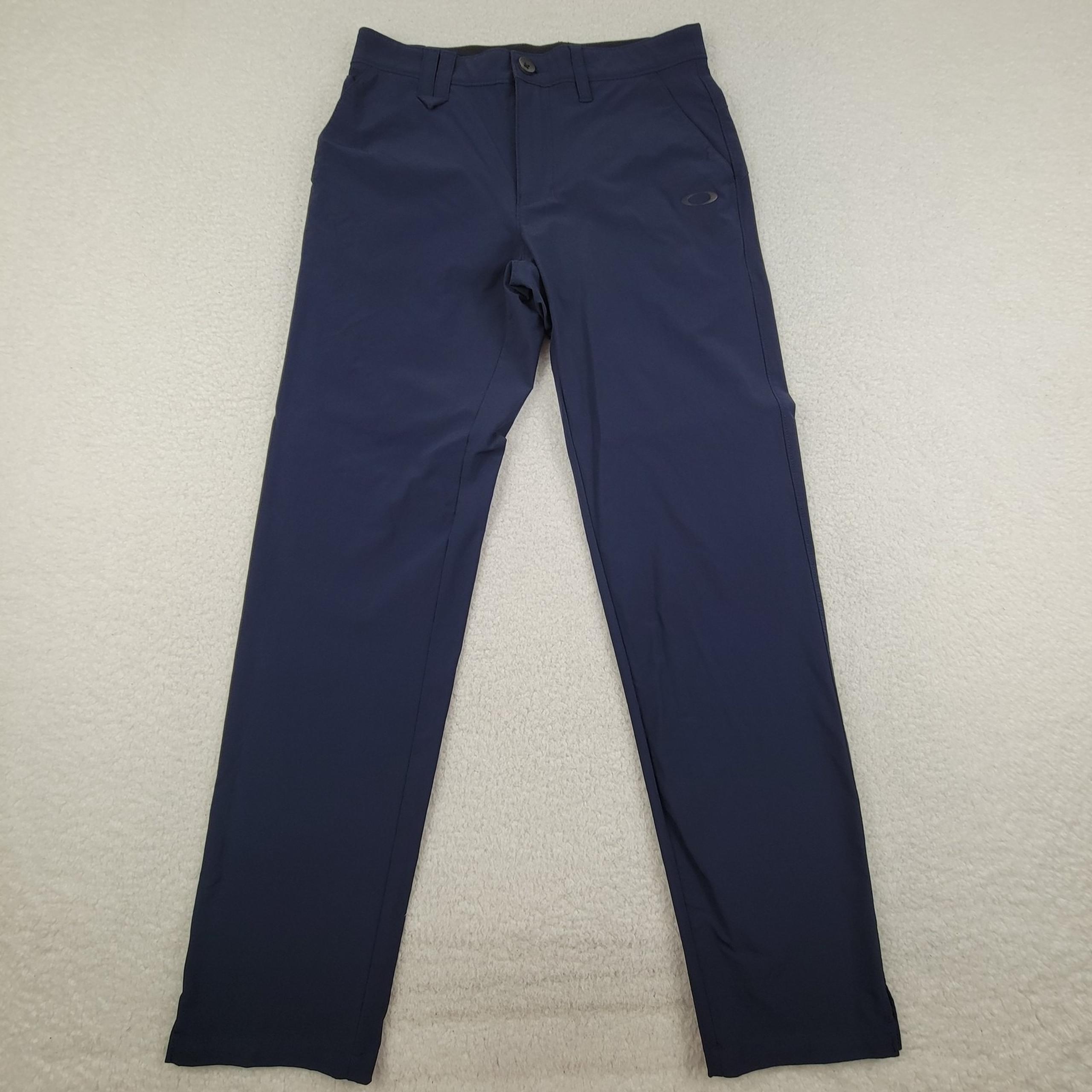 Oakley Pants Mens 28 Blue Regular Fit Golf Stretch Performance Outdoor Athletic