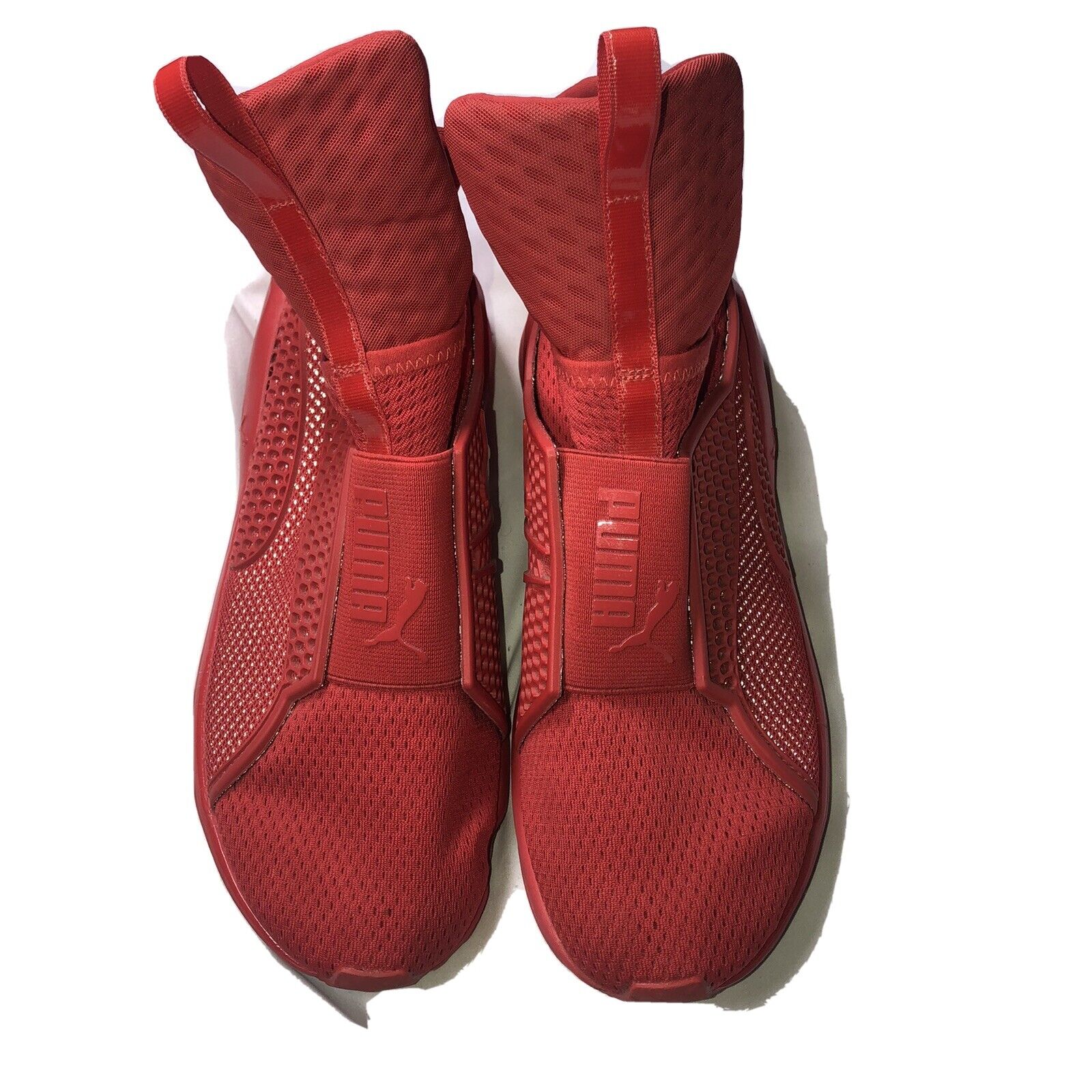 PUMA Fierce Sneakers Fenty Women Size 8.5 Red Core Quilted Training LaceLess