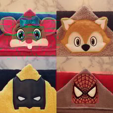 Children bath towels