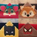 Children bath towels