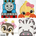 Children bath towels