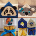 Children bath towels