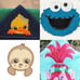 Children bath towels