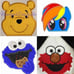 Children bath towels