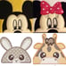 Children bath towels