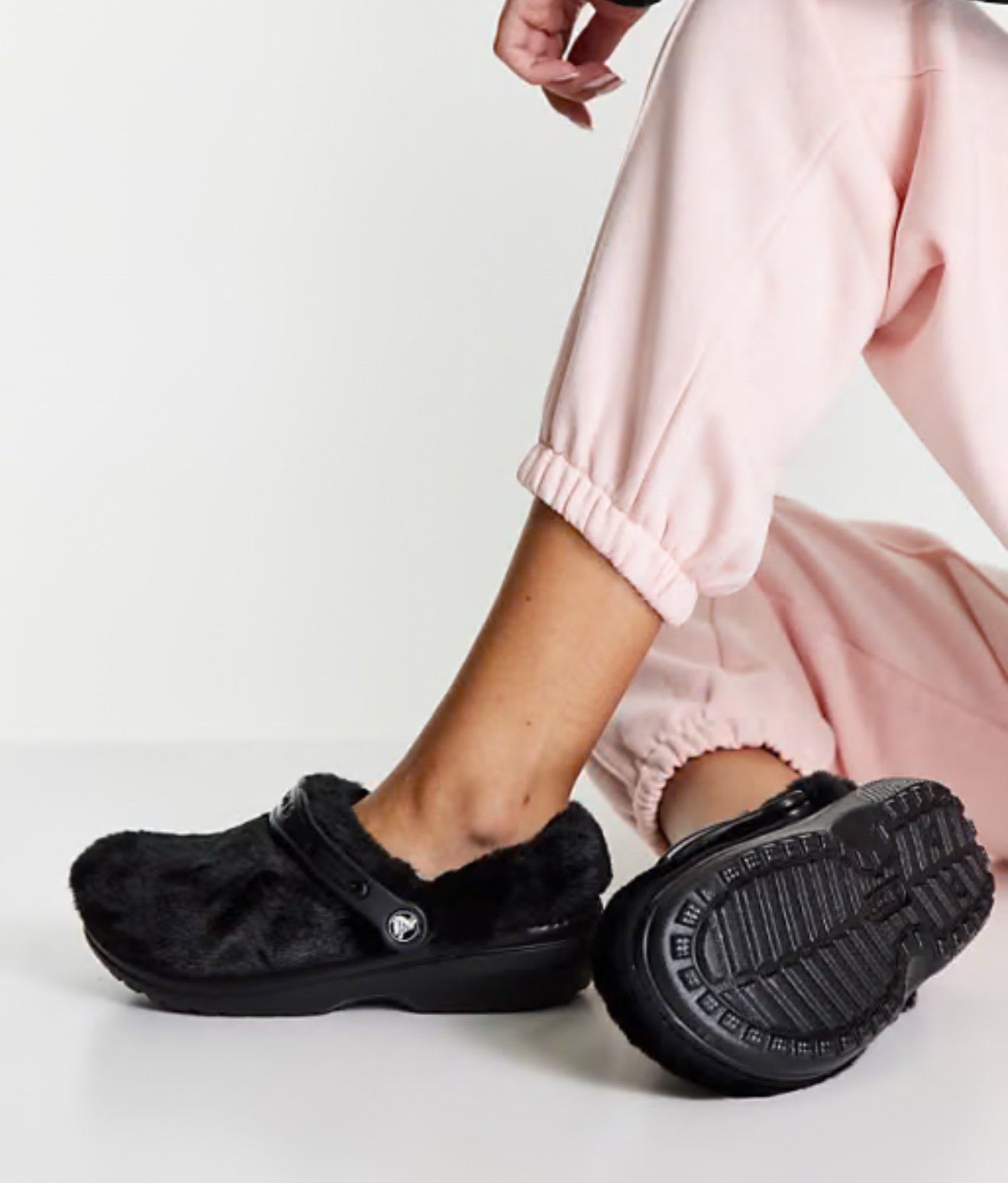 Crocs Classic Fur Sure Women's size 8