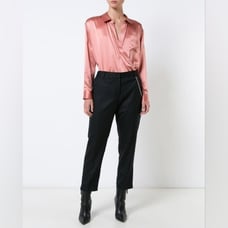 T by Alexander Wang Silk Bodysuit Size 4