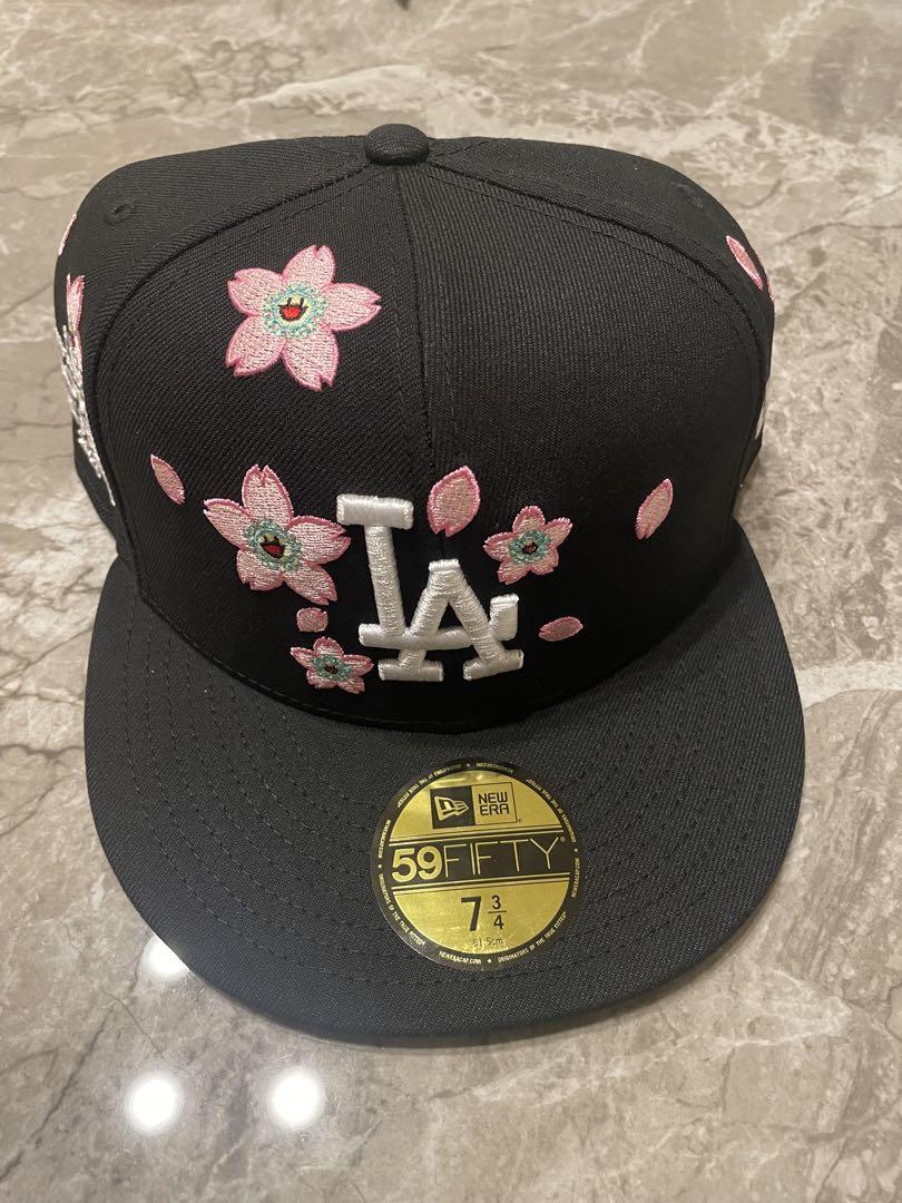 Murakami Takashi MLB TOKYO SERIES Dodgers Cap Black 7 3/4 Hats