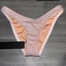 Light Pink sparkle swimsuit set with belt bag