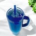 Rare DUNKIN Stainless Steel Tumbler 40 oz Metallic Blue 2025