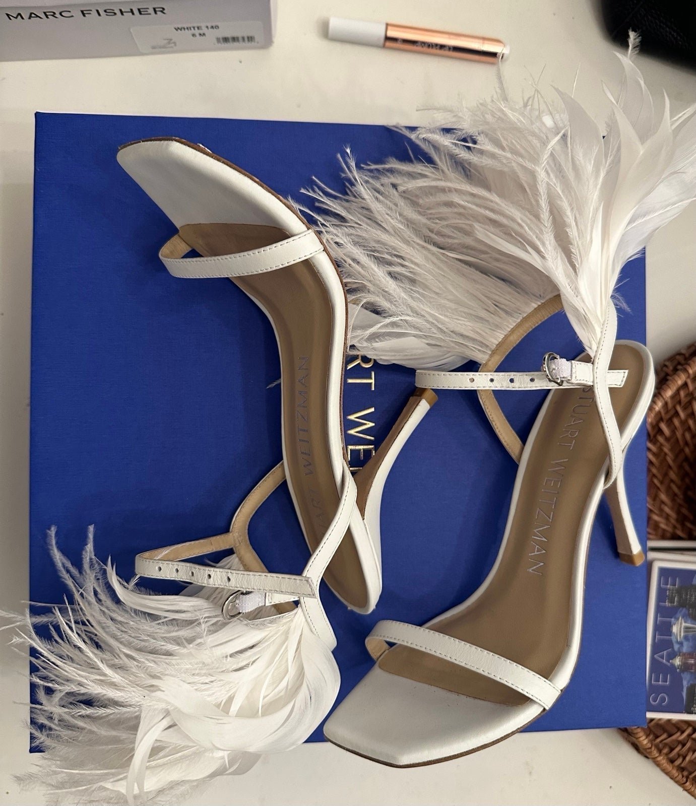 Stuart Weitzman plume 110 Sandal
