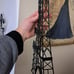25 Black Metal Eiffel Tower Wall Hanging Decor Art Sculpture Paris France
