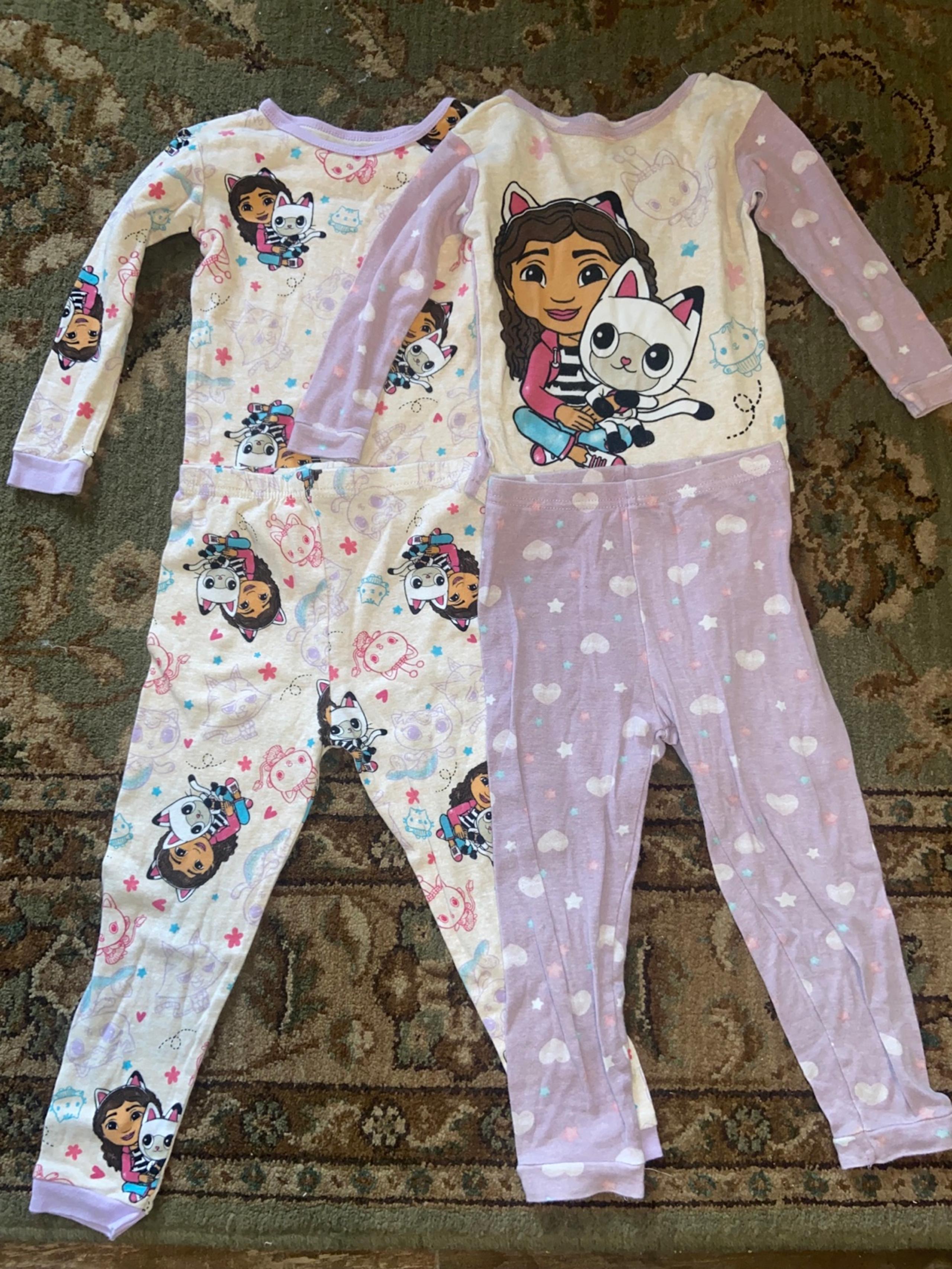 Girls 5T Gabby’s Dollhouse Pajamas
