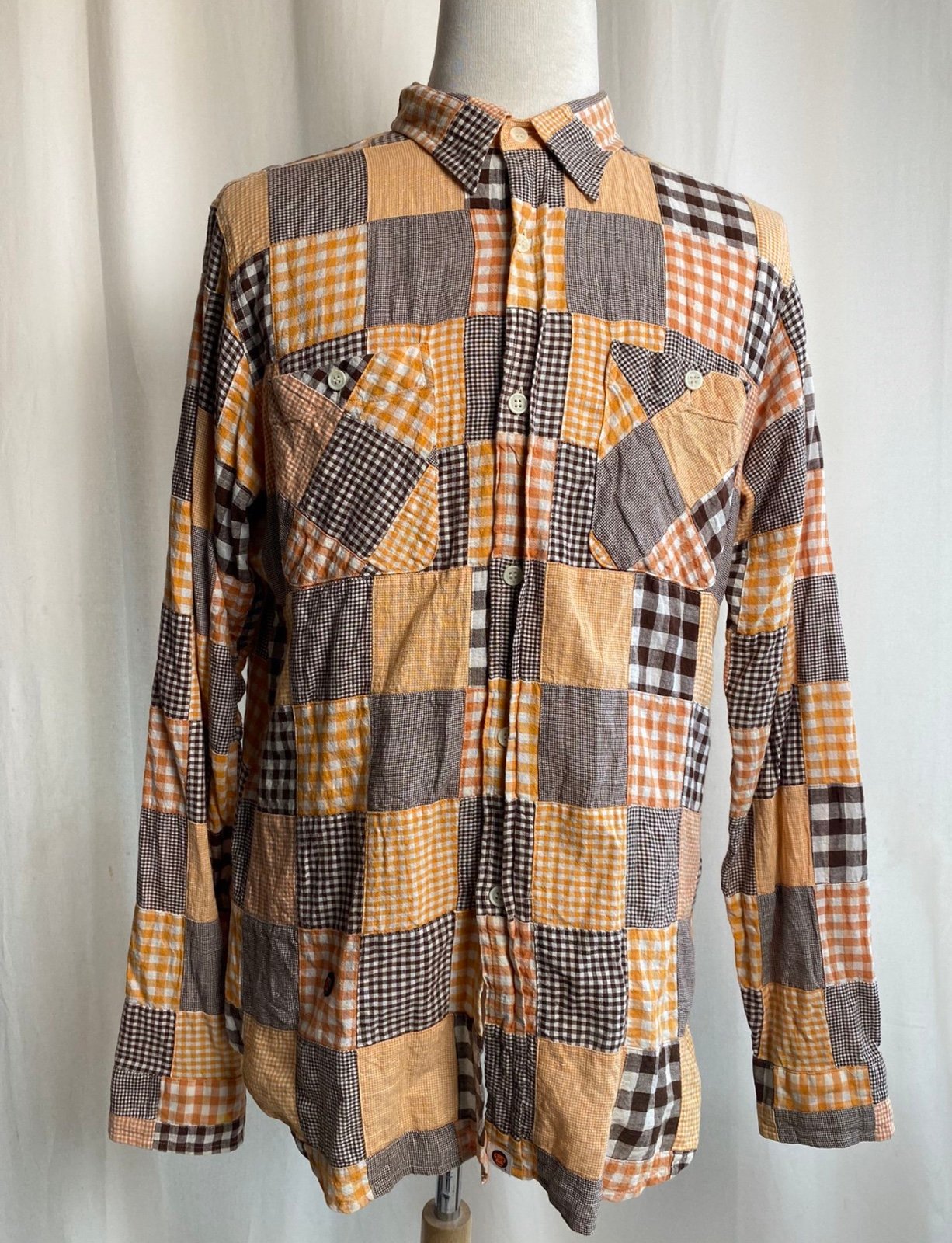 Vintage Bape A Bathing Ape Baby Milo Store Long Sleeve Patch Knit Men’s XL Shirt