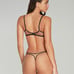 Agent Provocateur Mirabelle Black Thong AP2 Small NWT