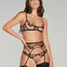 Agent Provocateur Mirabelle Black Thong AP2 Small NWT
