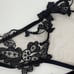 Agent Provocateur Mirabelle Black Thong AP2 Small NWT