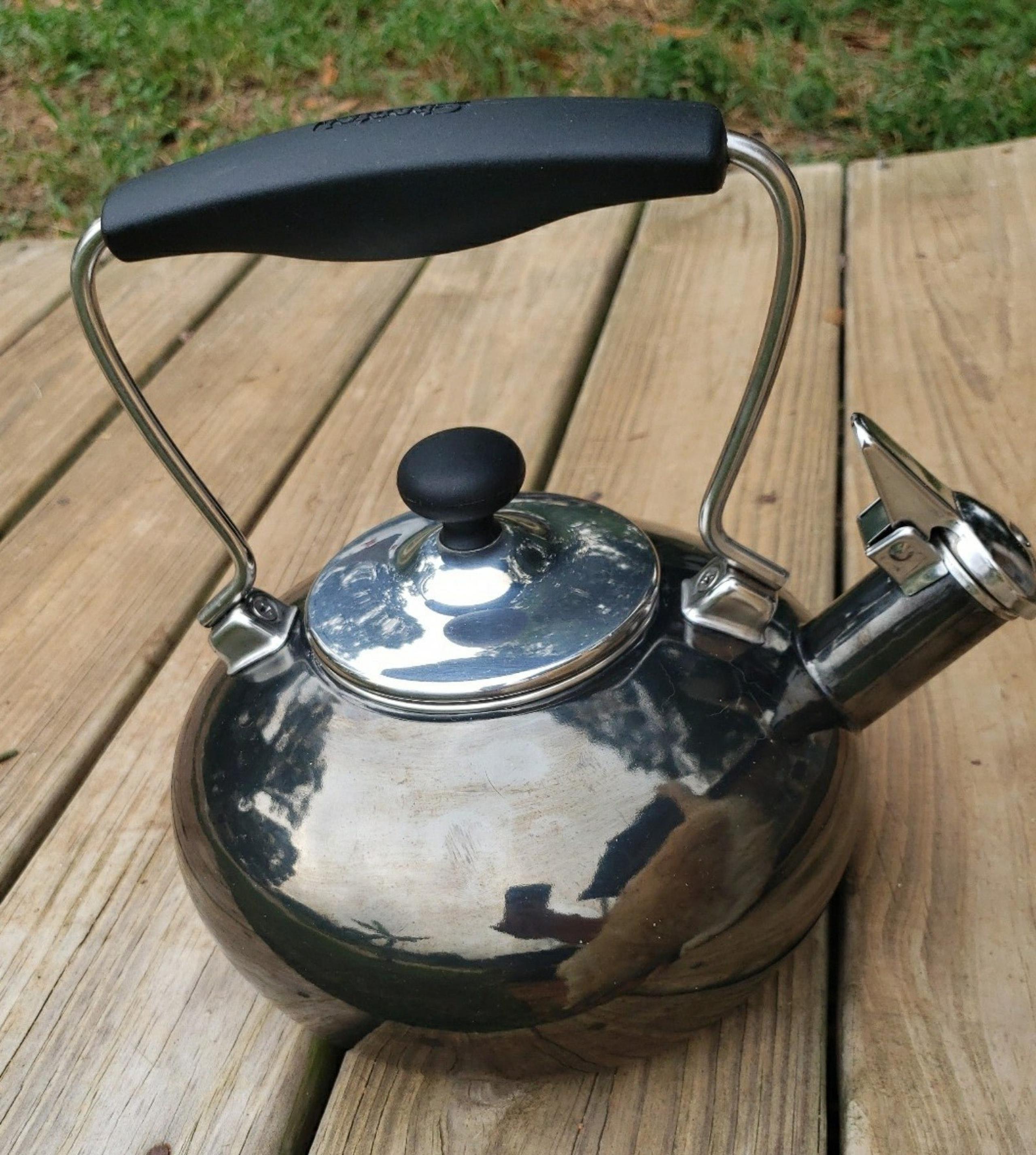 Chantal Whistling Tea kettle charcoal