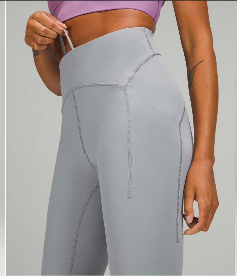 Lululemon Power Thru high rise crop 23