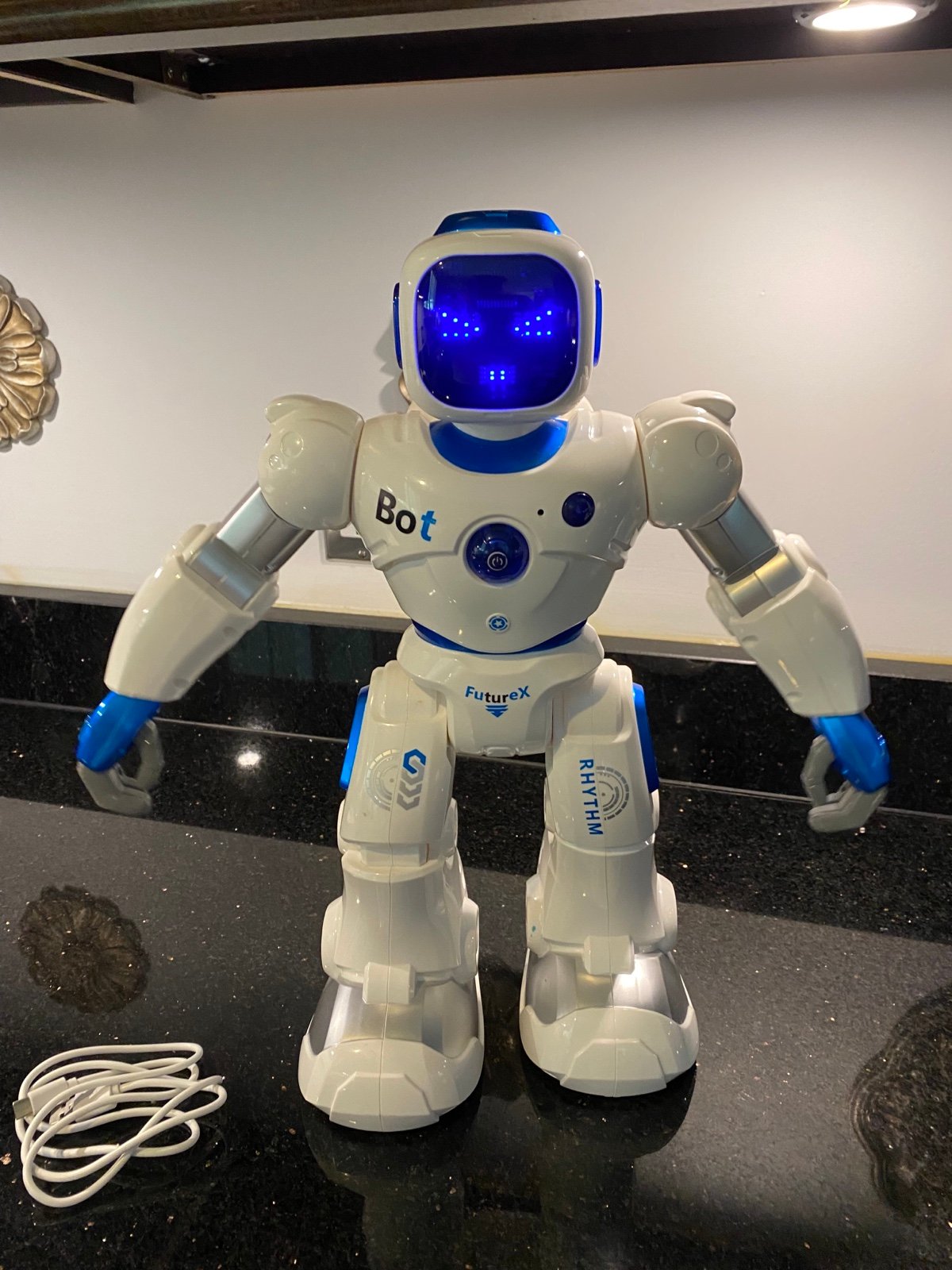 Ruko Smart Large 16” Robot Carle App Programmable Interactive Robot STEM