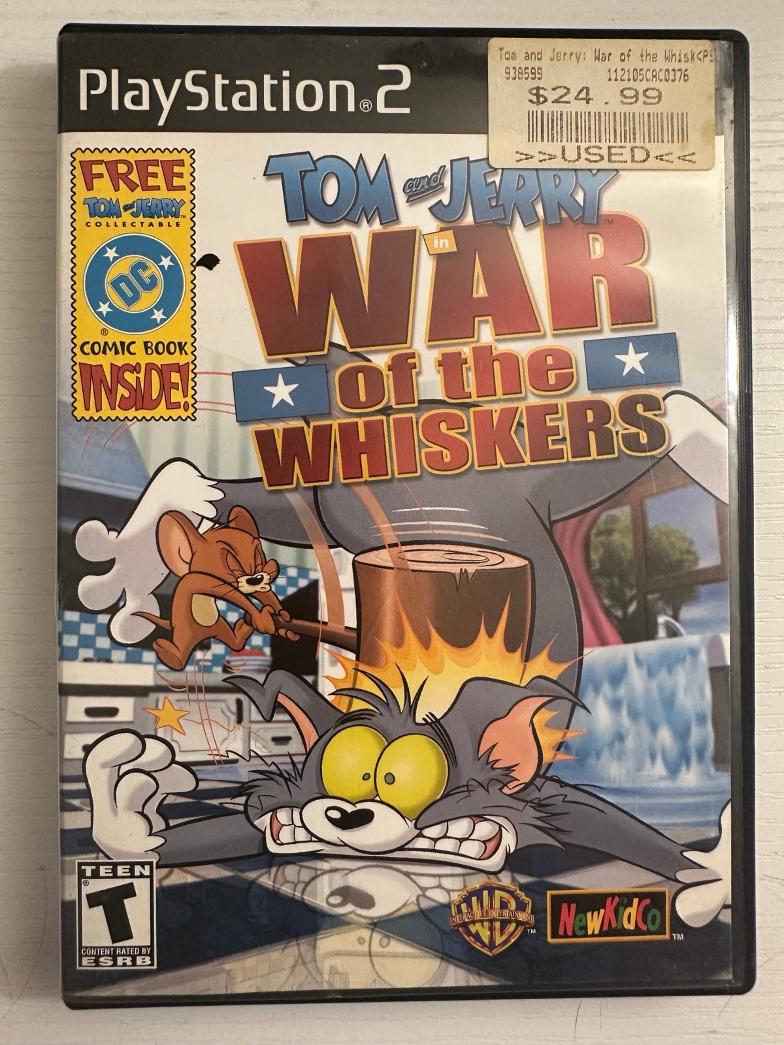 Tom and Jerry War of the Whiskers Sony PlayStation 2