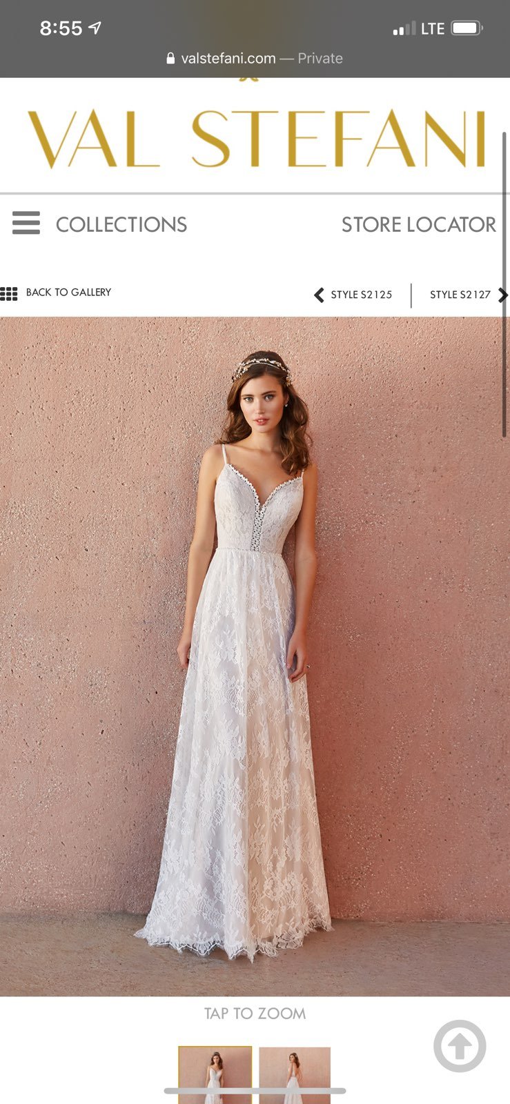 Val Stefani Wedding Dress