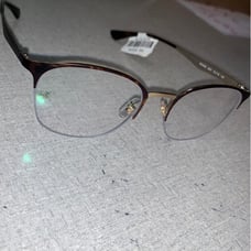 Rayban Women Tort Rimless Frame