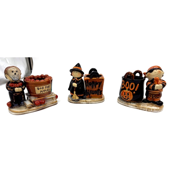 Yankee Candle Witch Trick Pirate Treat Bags Votive Candle Holders - Set of 3