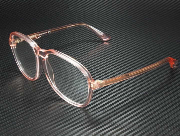 Gucci Women's Orange Transparent Eyeglasses!