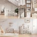 Shoe Organizer Storage Boxes for Closet, Clear Plastic Stackable Sneaker Storage