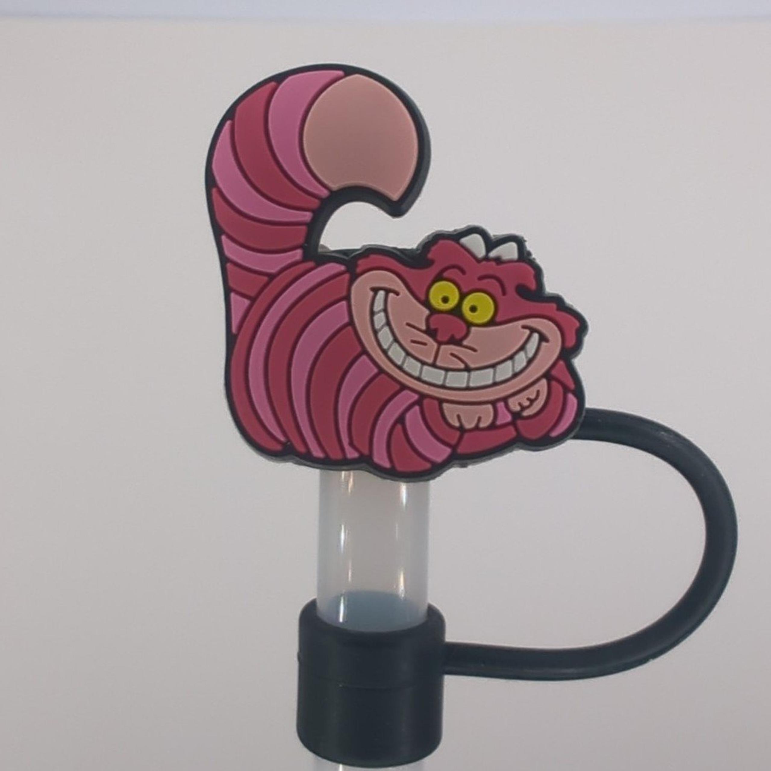 Cheshire cat straw topper