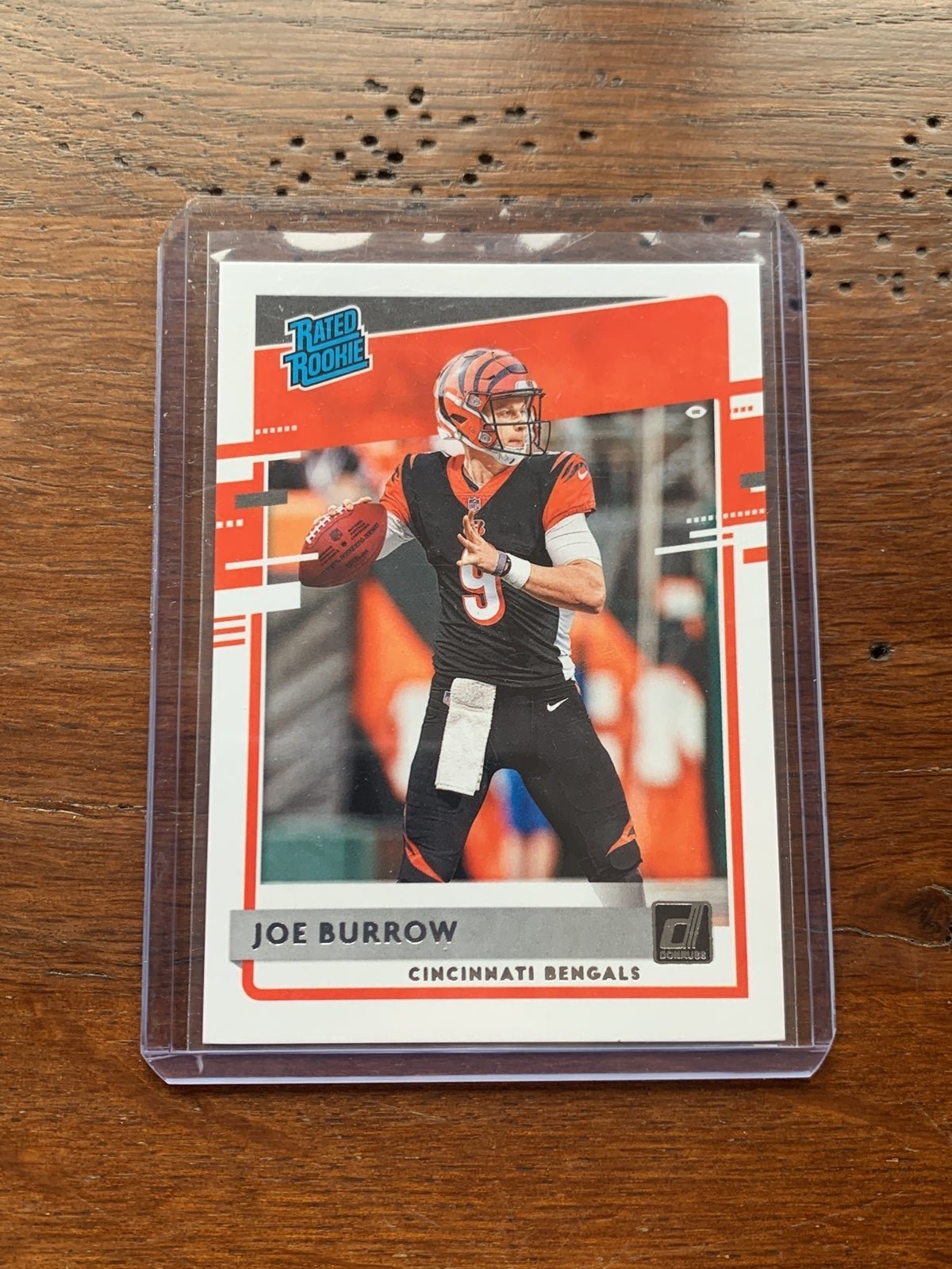 Joe Burrow Donruss Rated Rookie