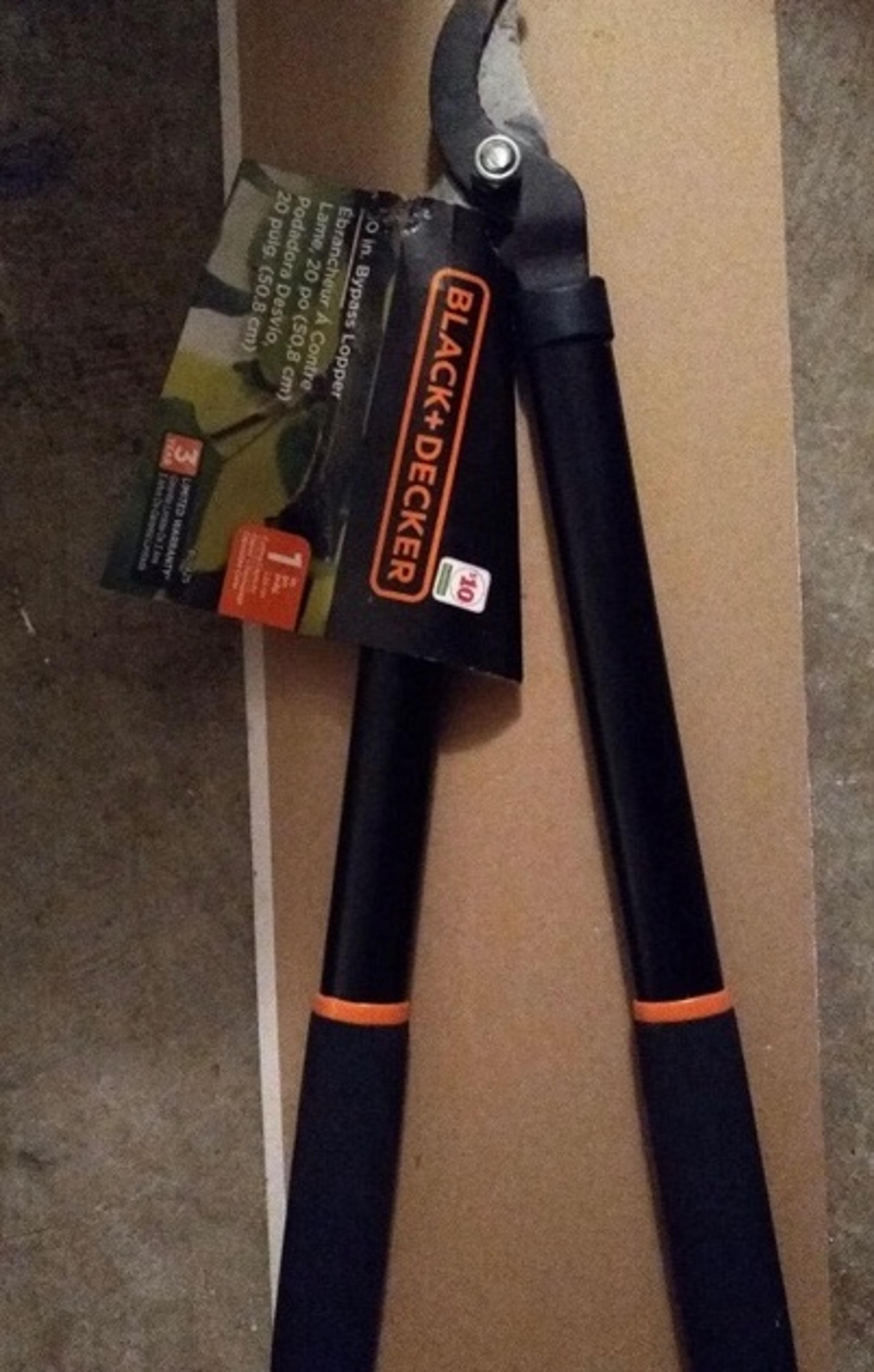 Black and decker bypass looper