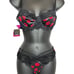 Scallop lingerie Set Lip Print Bra And Panties