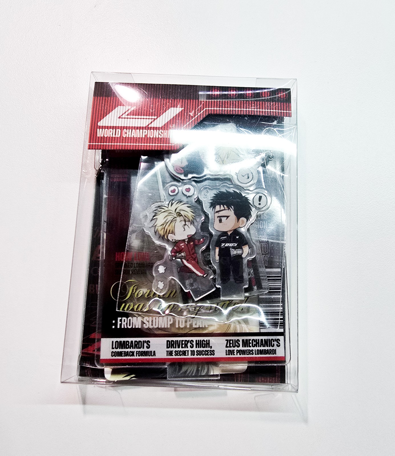 Driver's high photocard stand