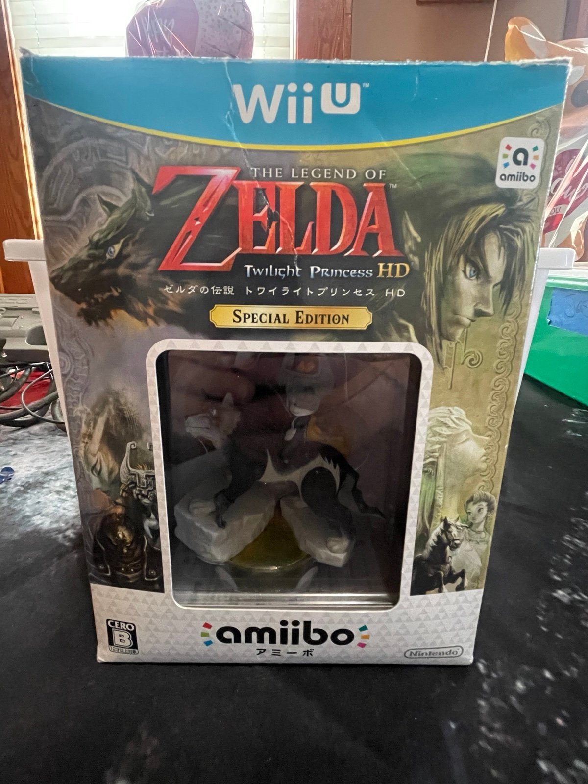 Zelda twilight princess HD (pal) for Nintendo Wii U special edition amibo box