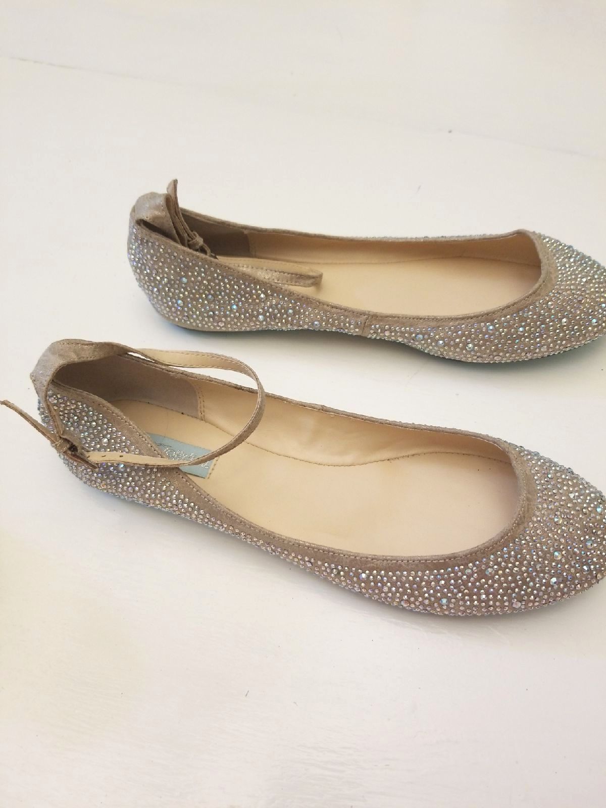 Betsey Johnson Blue Collection Flats