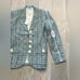 Yves Saint Laurent Tweed Pattern Blazer, Size 10
