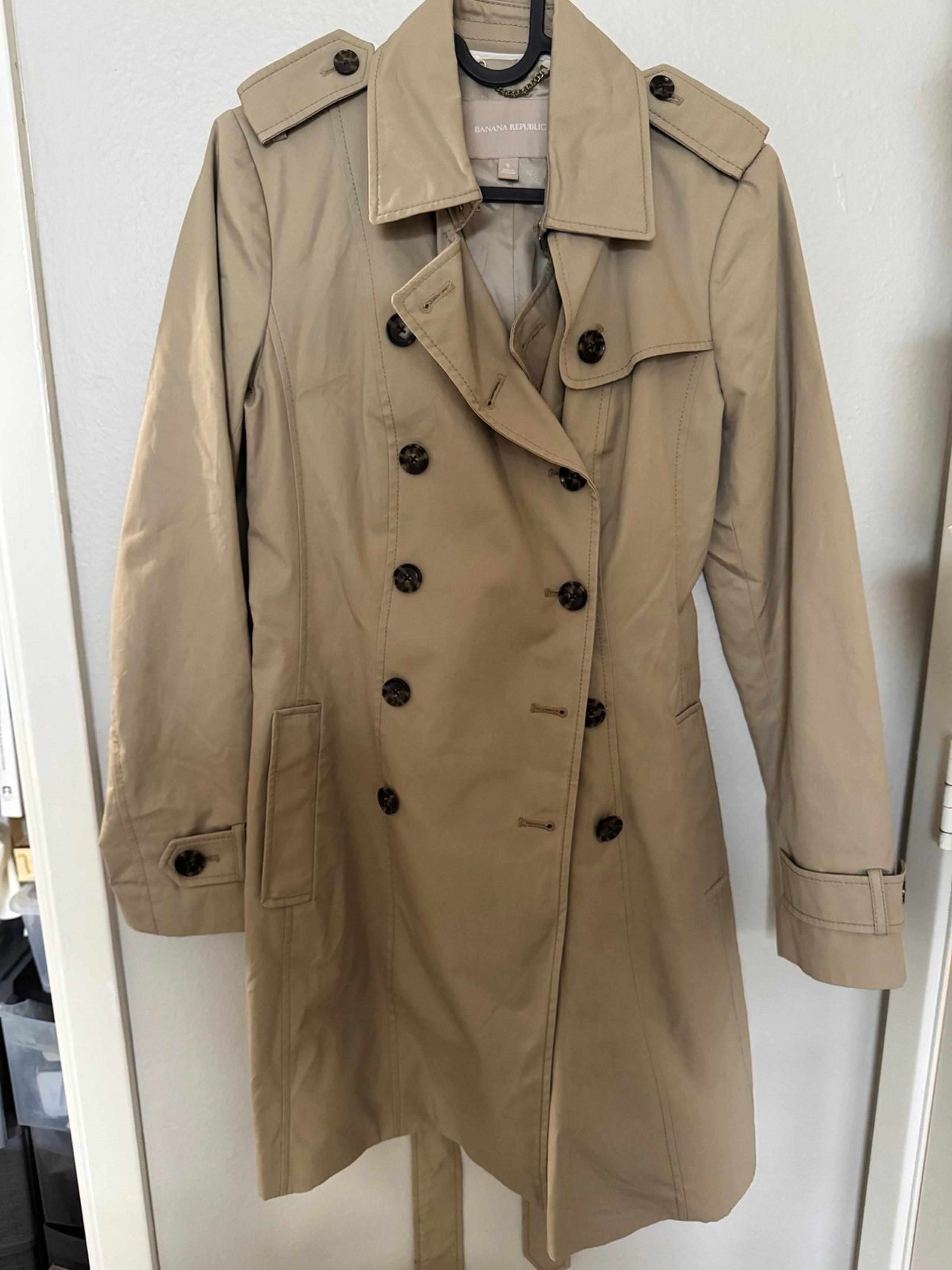 Banana republic trench coat