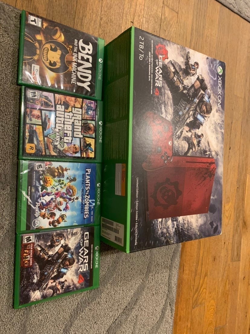 Xbox One S Gears of War 4 Limited Edition 2TB Console