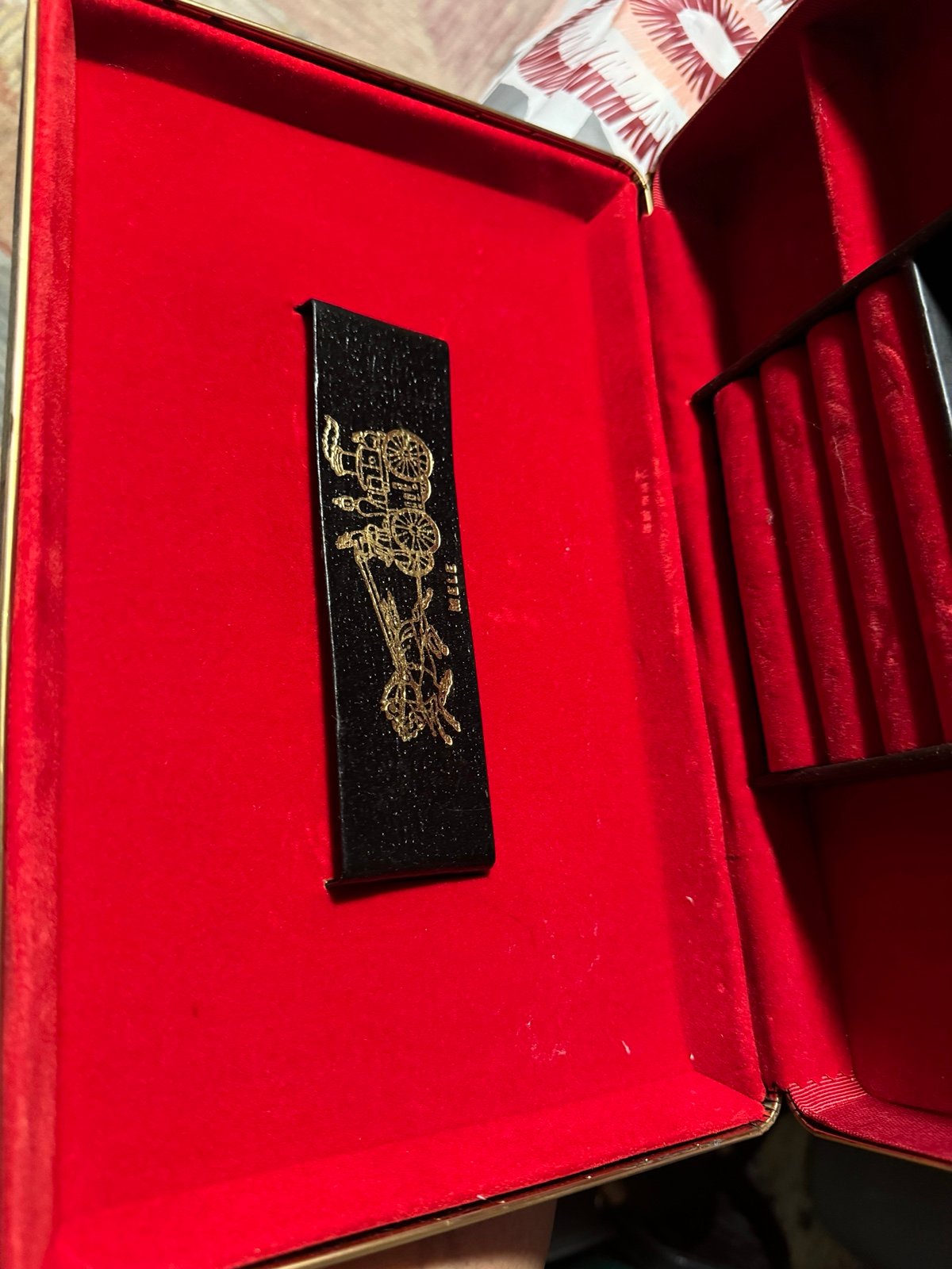 Vtg Mele Jewelry Organizer